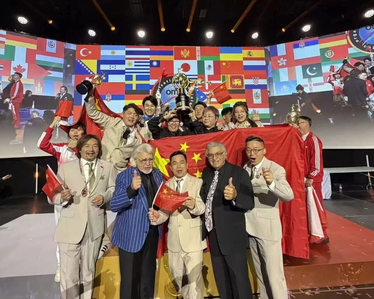 中国队2026OMC世界杯2金3铜7优胜